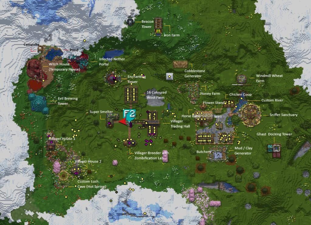 私のサバイバルワールドの進歩