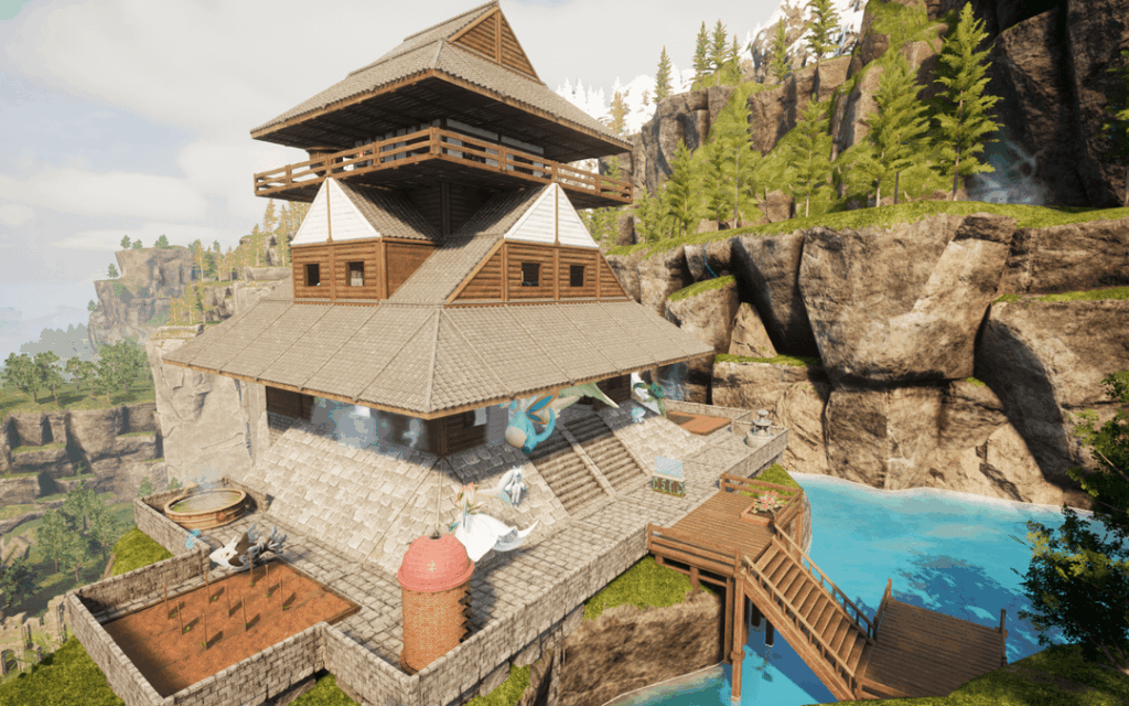 仲間たちの小さなくつろぎの拠点。