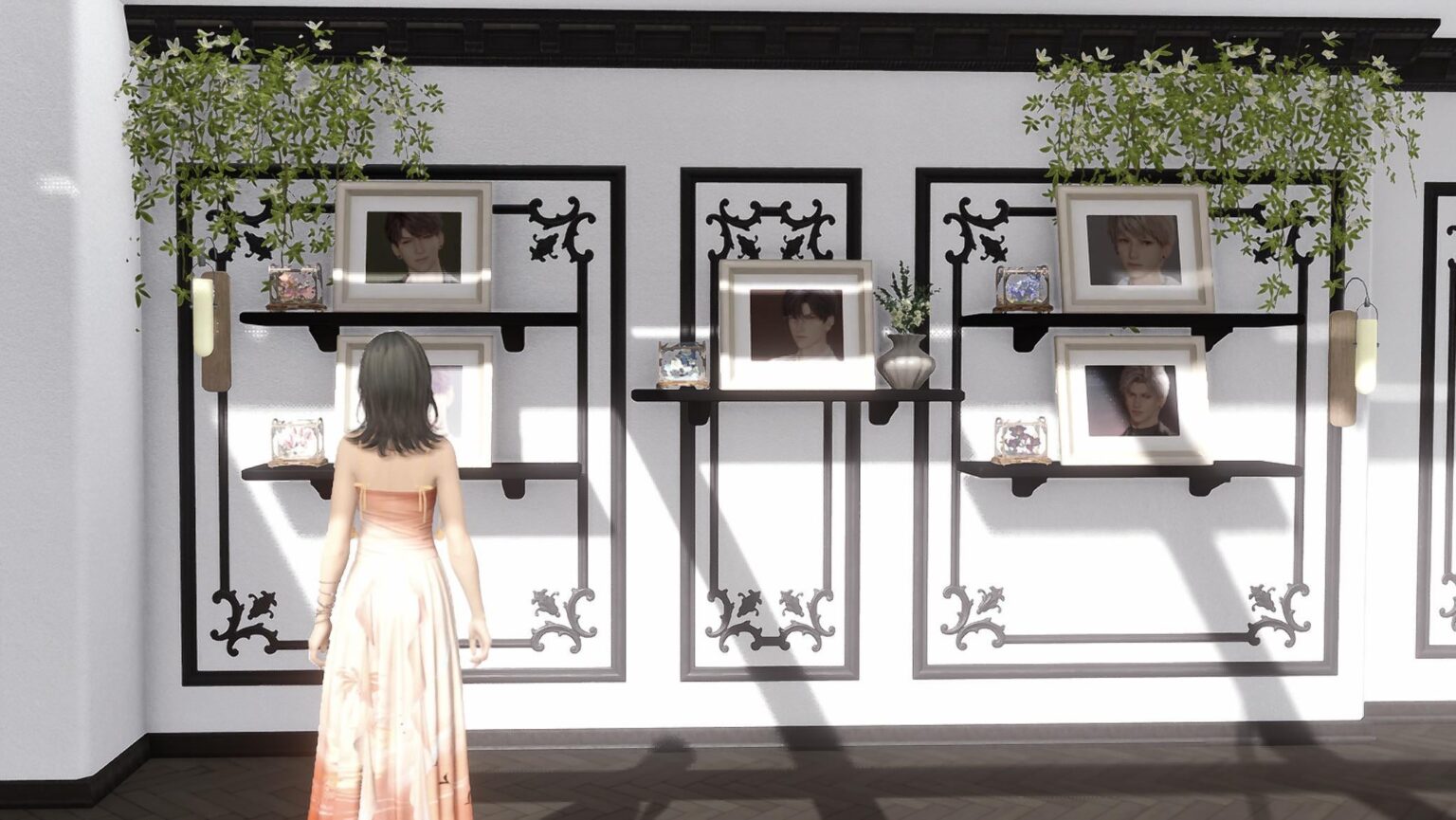 私のボーイフレンドと私のリーの献身の壁についての会話