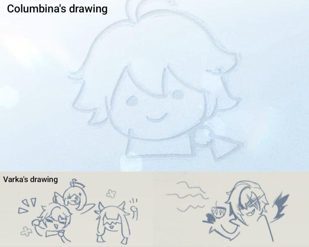 ヴァールカは彼女に最高の描画スキルをうまく教えました