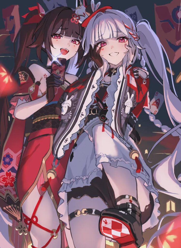 ハナビとスパークシーは 4K に欠けていることを発見しました [by nao]