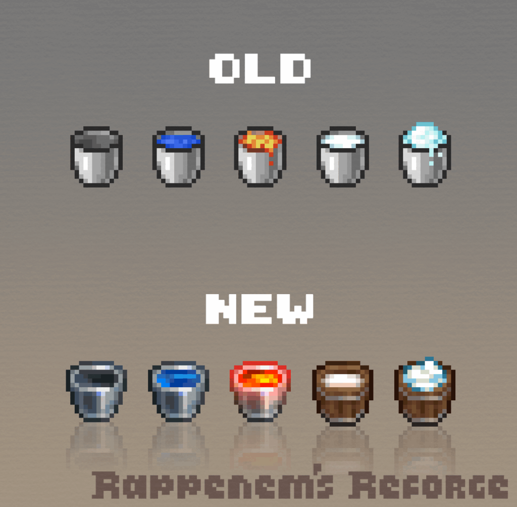 私のパックのバケツの再設定