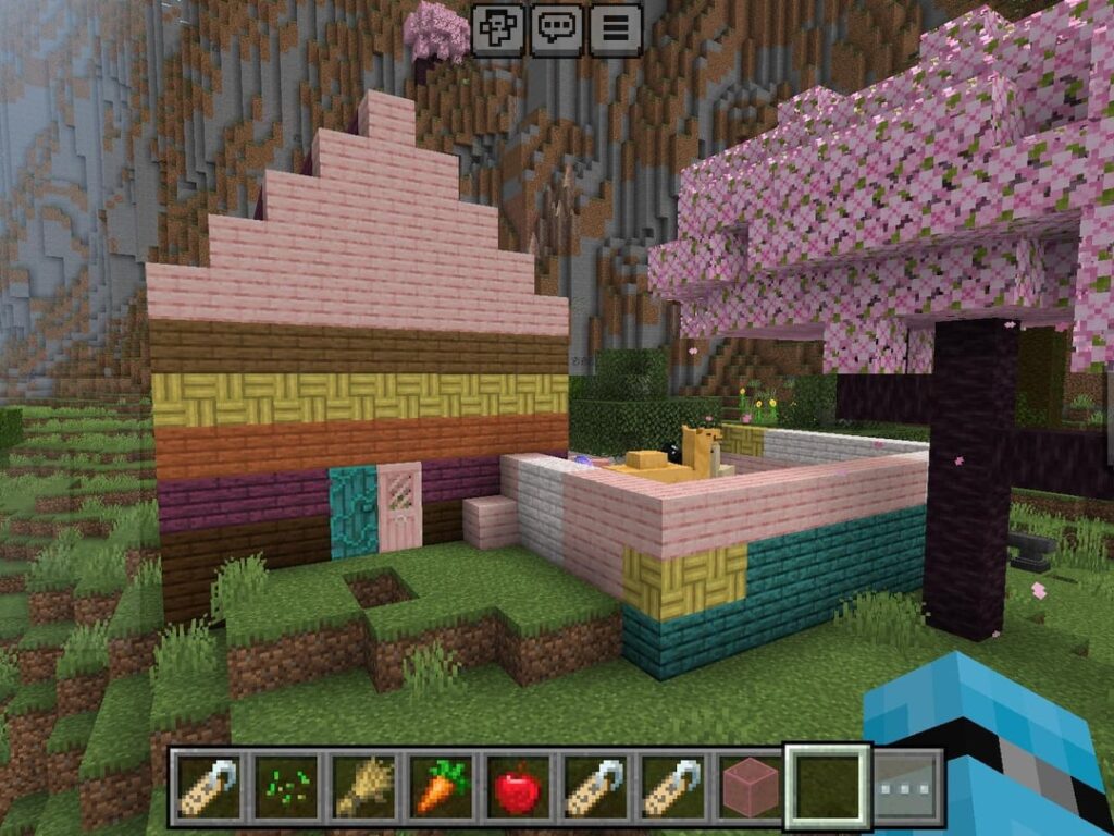 姪っ子が初めてマインクラフトをプレイしました！