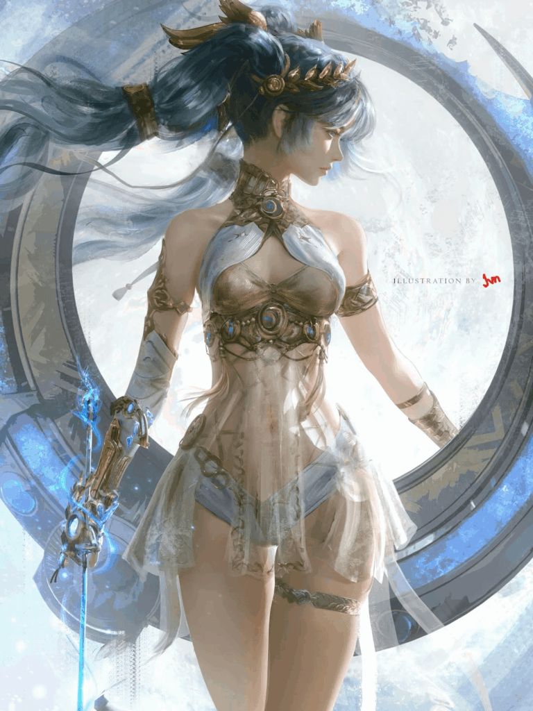 私の素敵な月 🌕 (jvn_artwork)