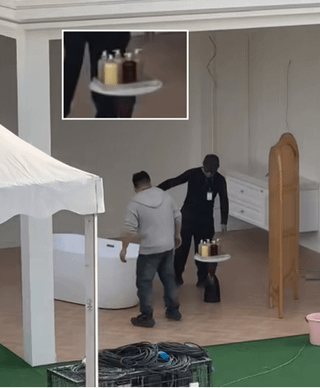 細部までこだわり…ボディウォッシュまで作ってくれました😨🤣