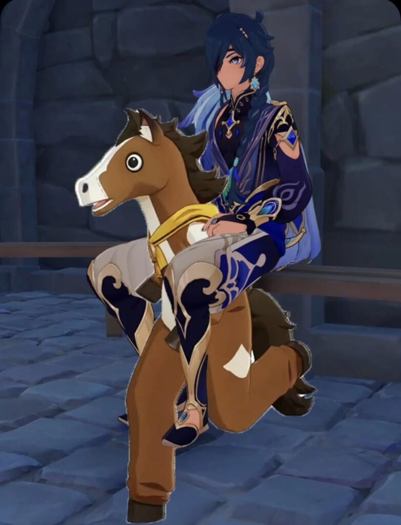 ついに、愛し杀鸡魔人から騎士のための馬が届きました。