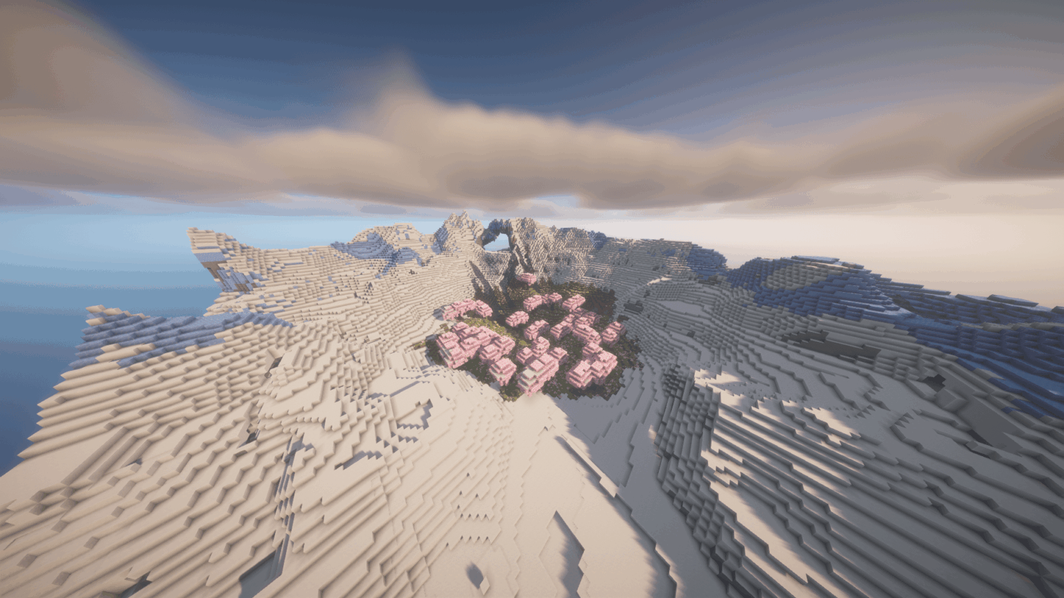 美しいシーンの隣にスポーン