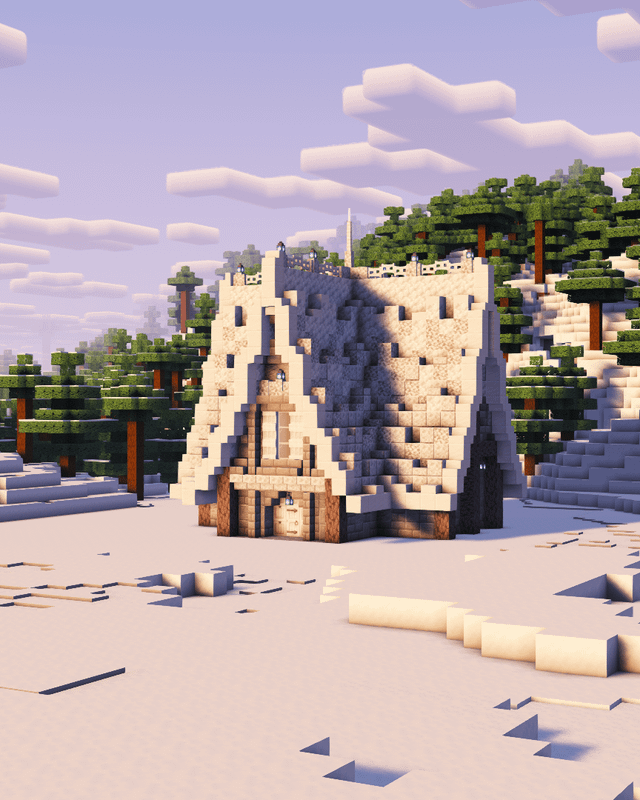 冬小屋を建てました！