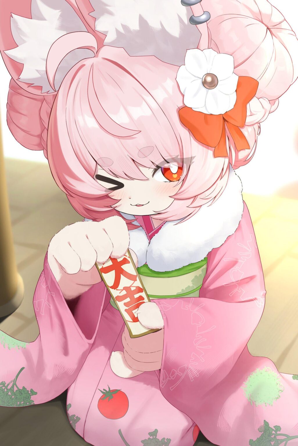 趙先輩と新年を迎えました（by @1dnima）