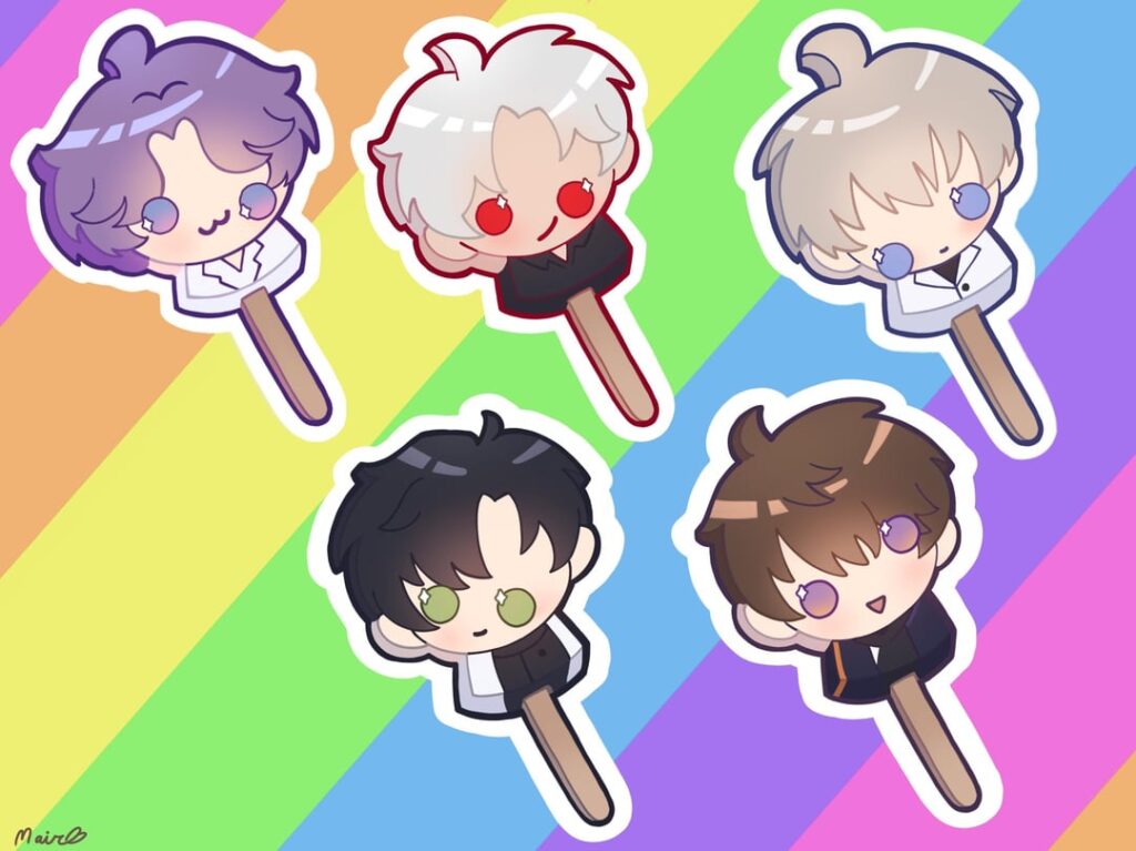 キャラクターアイスキャンディーのファンアート! (OC)