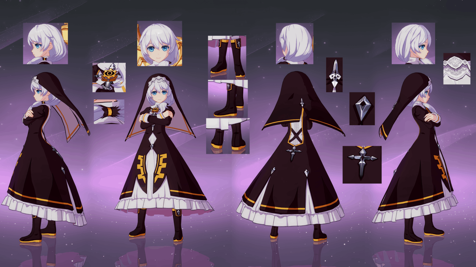 テレサの黙示録 - ワルキューレの誓い 4K 4 つの側面図