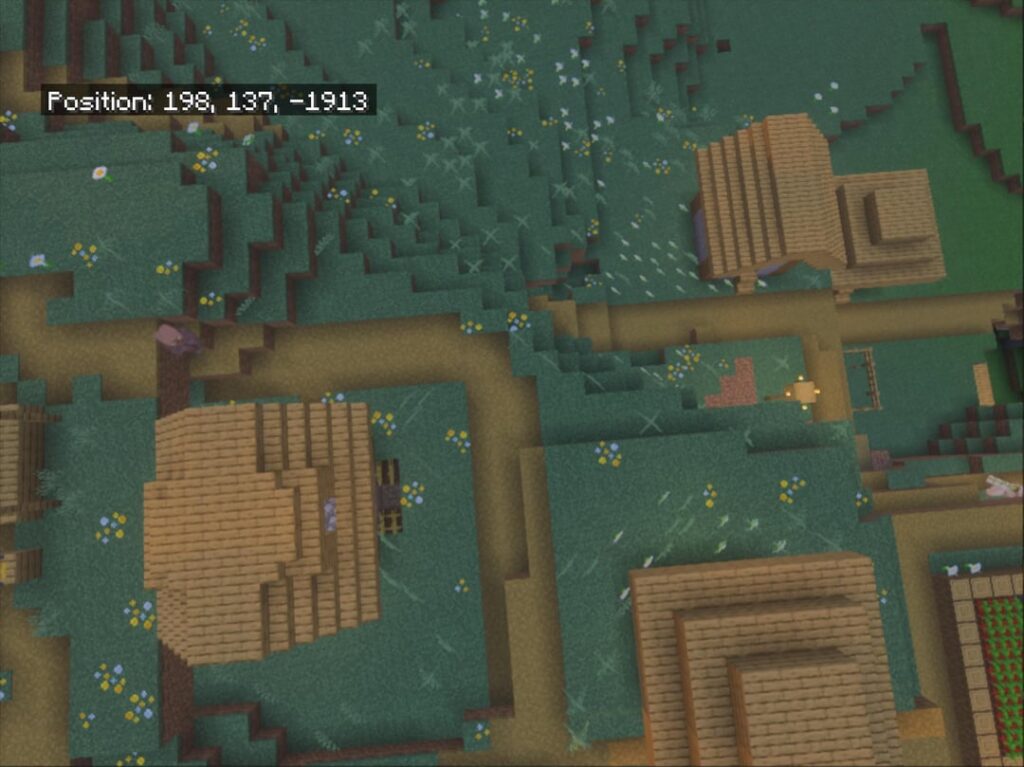 古代都市の頂上にある村、要塞、ダンジョン、試練の間