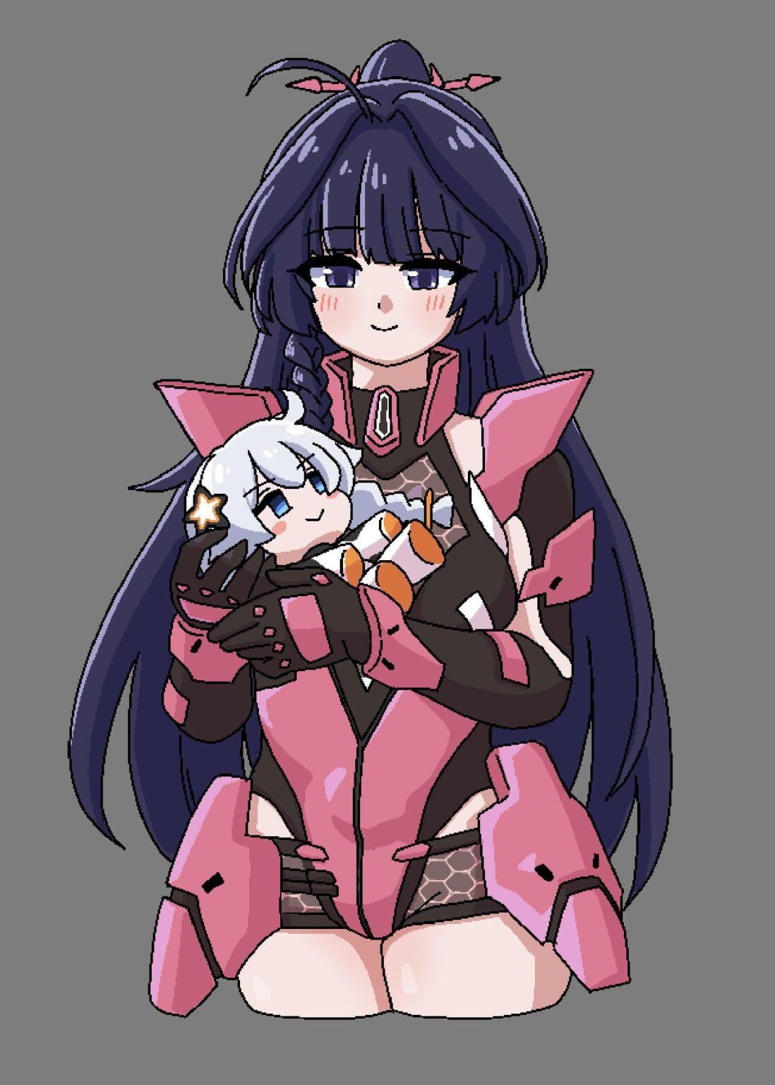 Mei & her tuna plushie - もっきょ