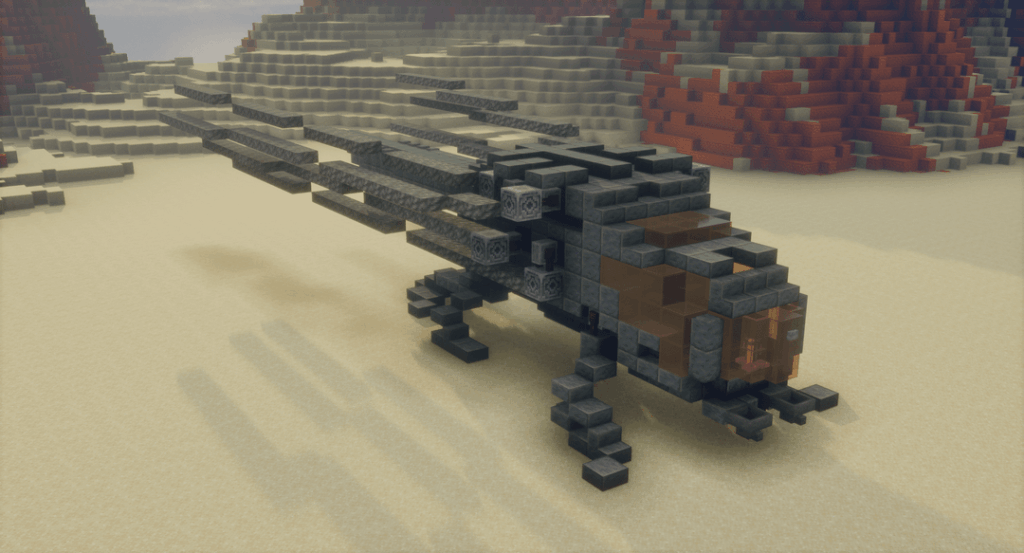 アトレイデス王立鳥飛行装置 (8 翼)