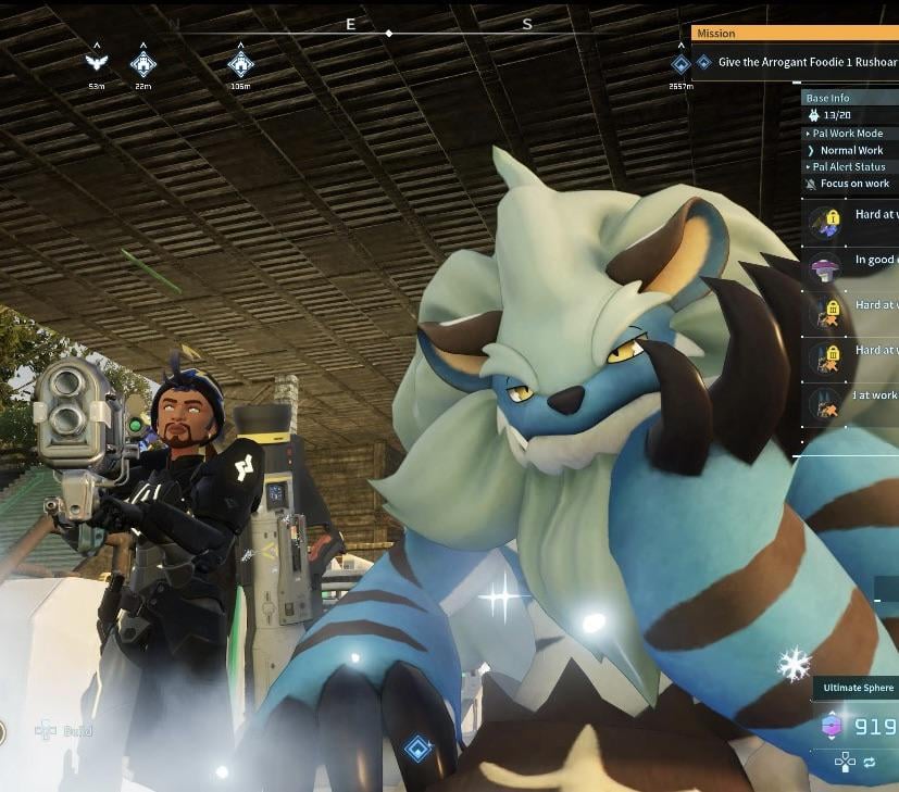 ここに来られて興奮した