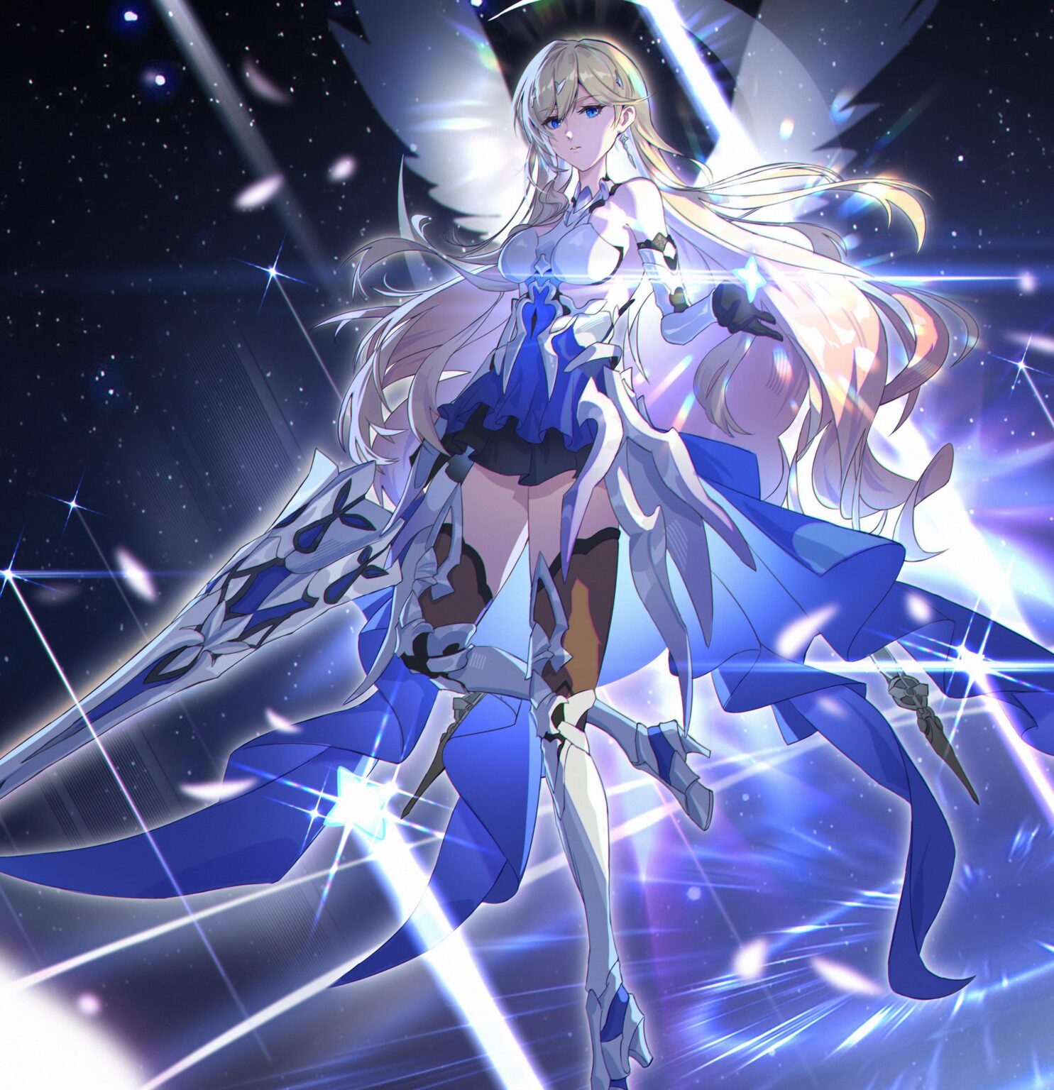 Happy New Year! (Art by: 米画师-井月星霜. Commissioned by: ASHE)