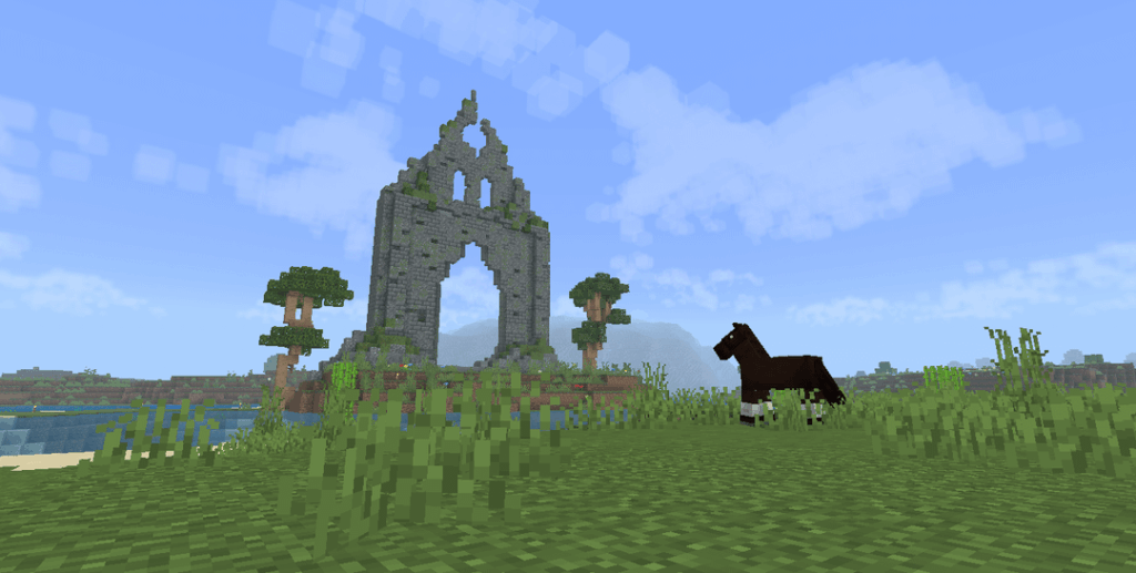 私のゴールドファームを隠すための廃墟