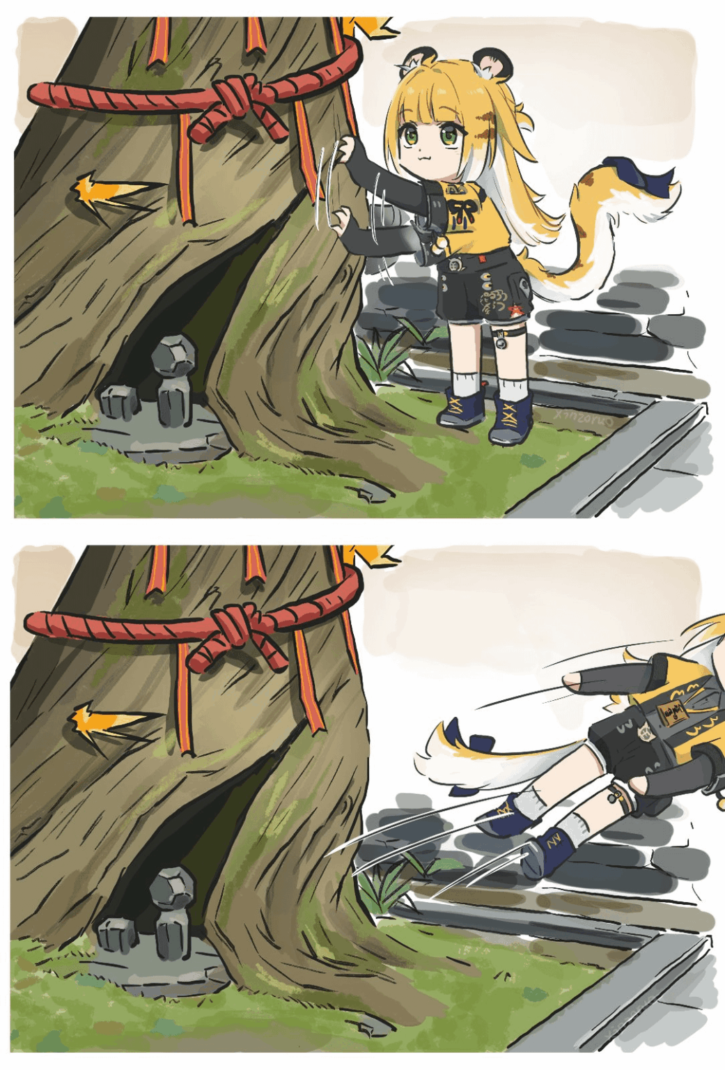 Yixuan と一緒にお昼寝 by @xinzoruo