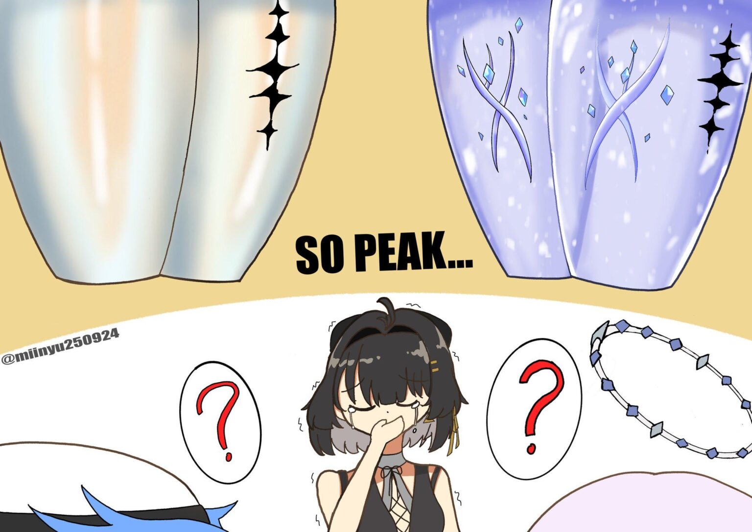 WuWaキャラクターの太ももが大好きです。 (私のアート)