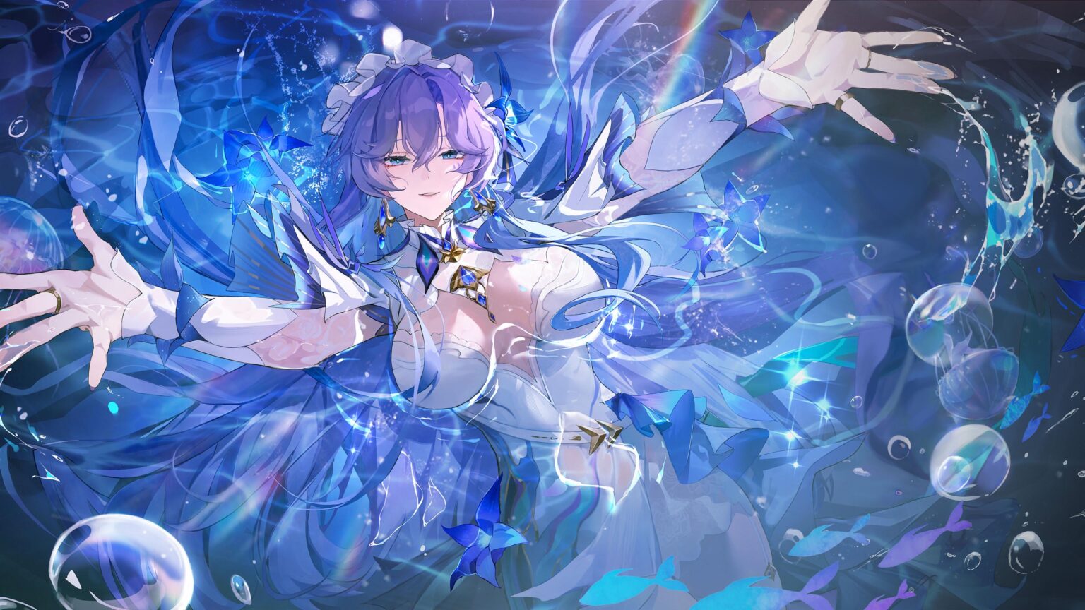 カンタレッラ |嵐の波 – Ethereal Tide (4K ライブ壁紙)