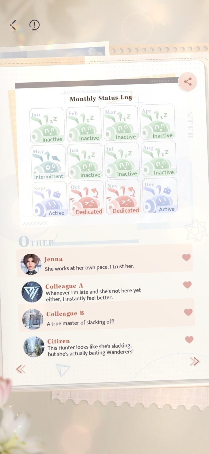 9ヶ月近く離れるとこうなる