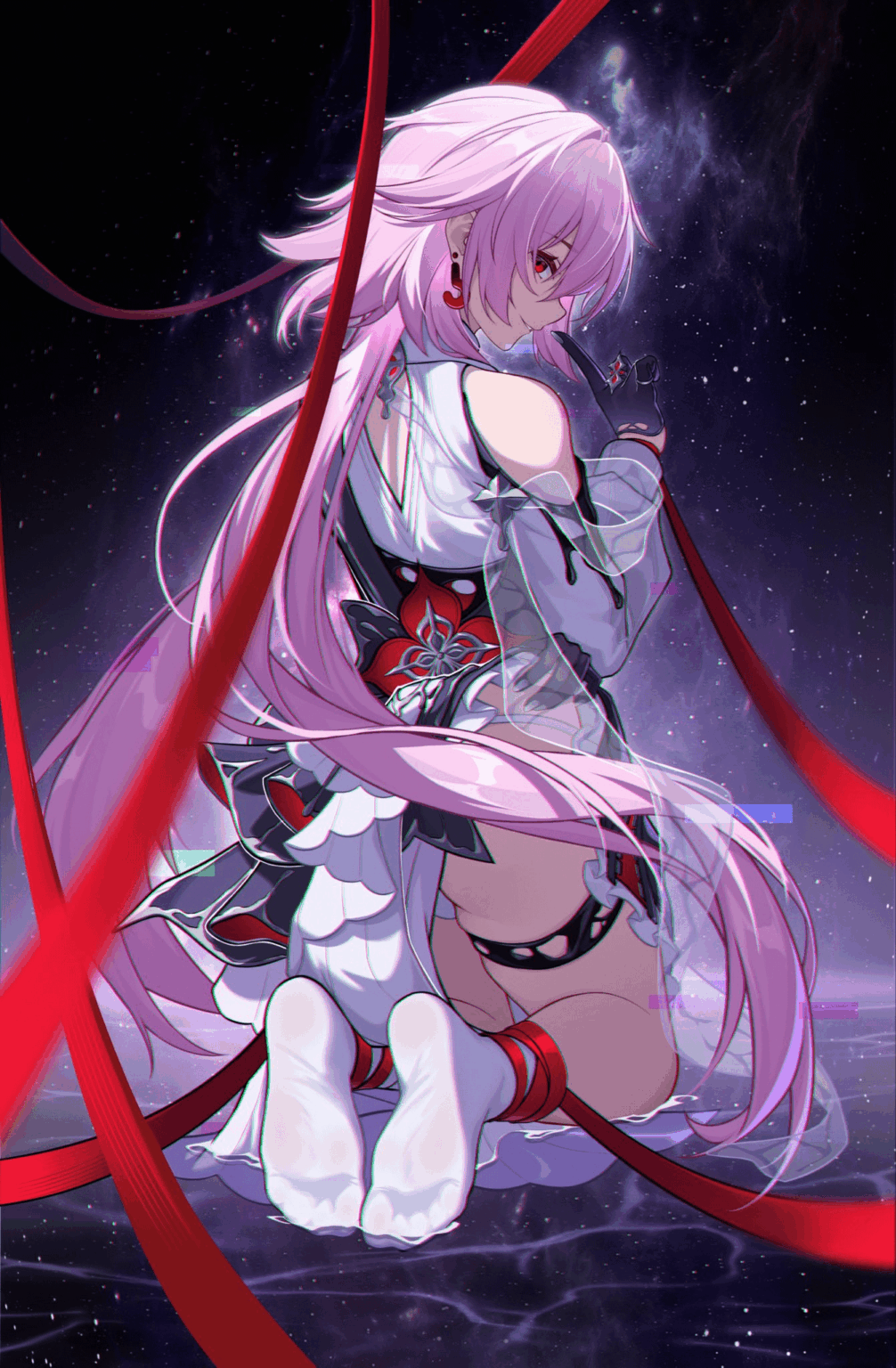 夜空の下で毎晩 (アート by @binghai_992)