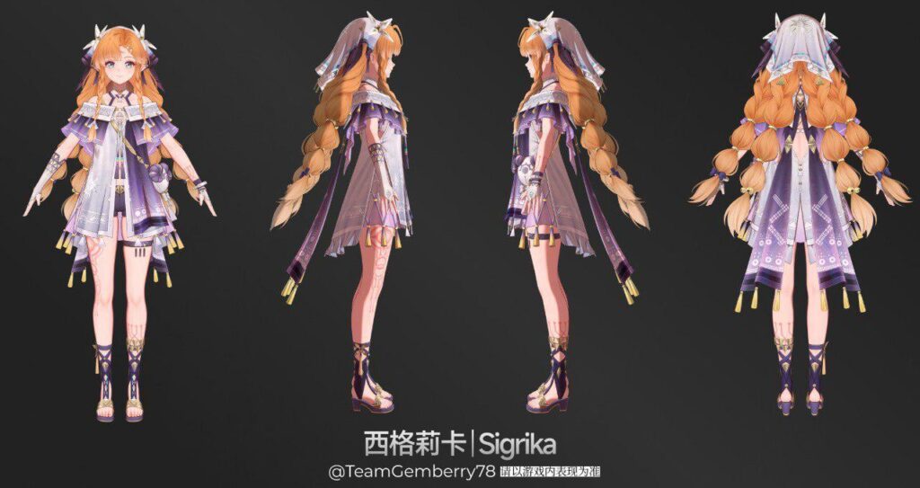 3.1 Team gemberry 経由の Sigrika レンダリング