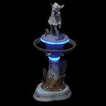 クレー 7 つのティーポットの装飾像（ゼーレ経由）