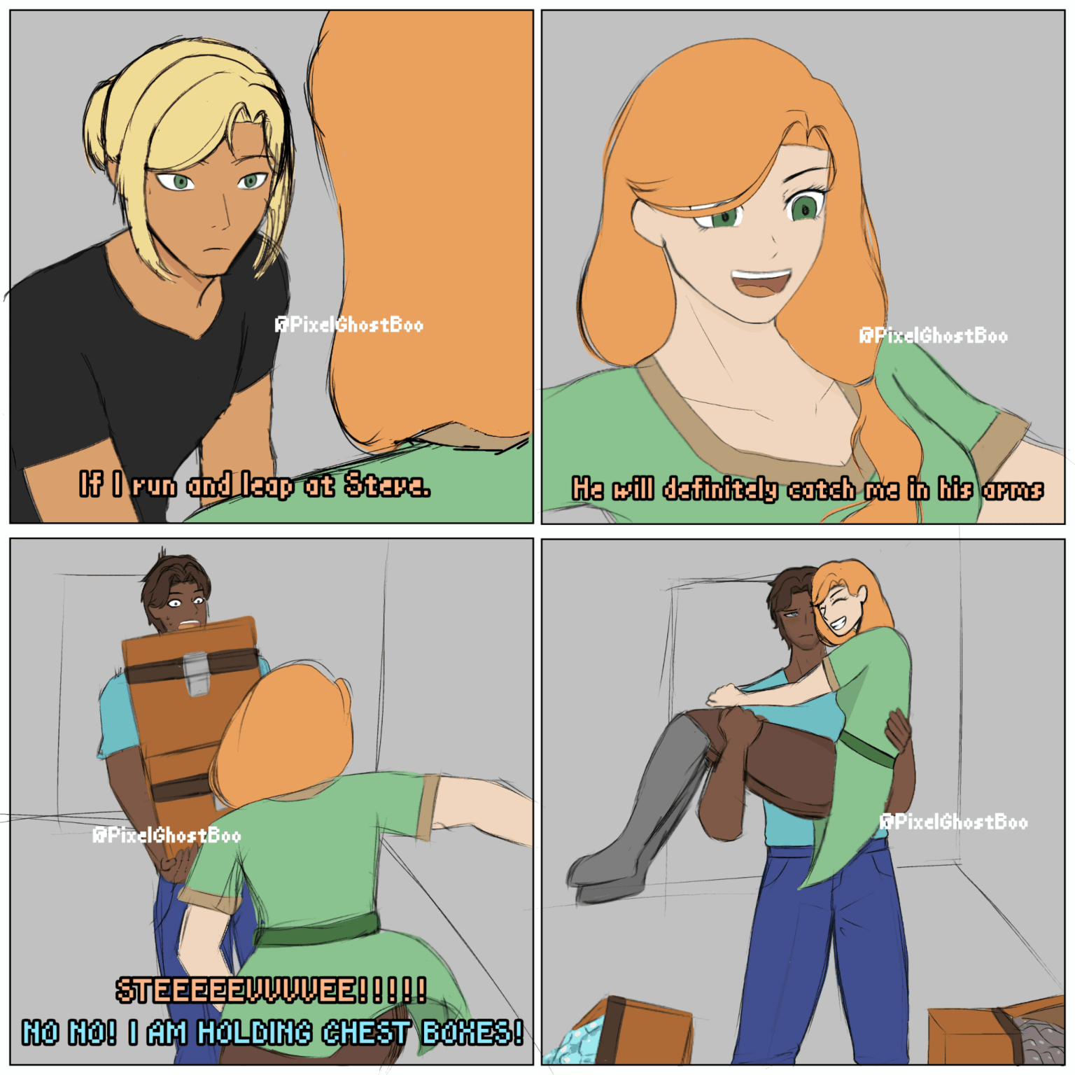 Minecraft スターレックス コミック