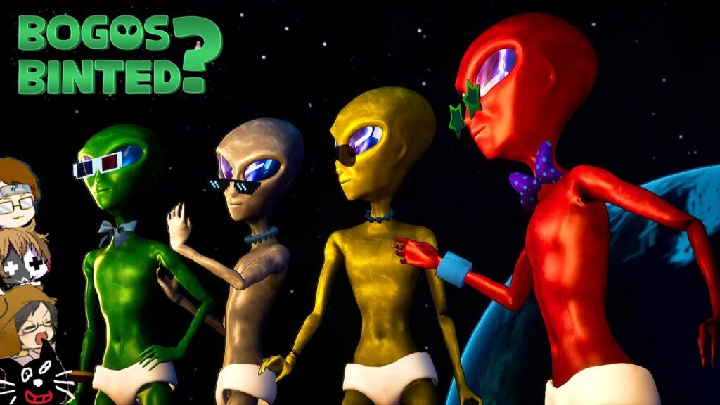 【4人実況】人気急上昇中の「真剣勝負を一切しない」騙されまくるゲーム『 Bogos Binted? 』 【4人実況】人気急上昇中の「真剣勝負を一切しない」騙されまくるゲーム『 Bogos Binted? 』