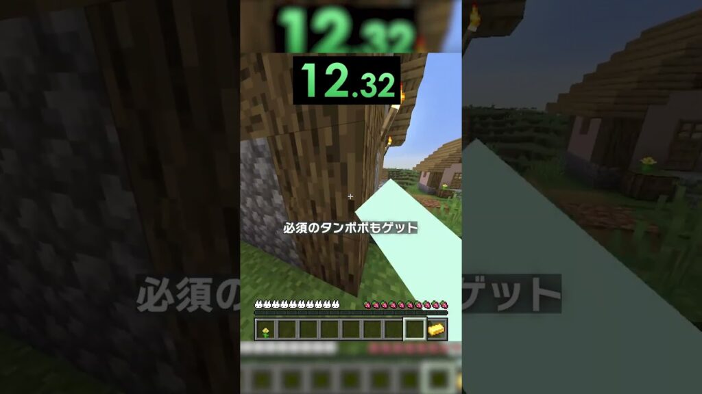 【世界1位】金のタンポポRTAで海外しろくるを倒す【マイクラ豆知識 解説 裏技】