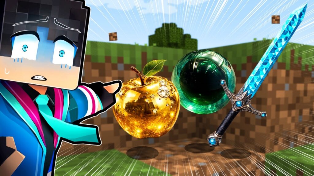 ブロックからリアルなアイテムが出るマインクラフト【 マイクラ / マインクラフト 】