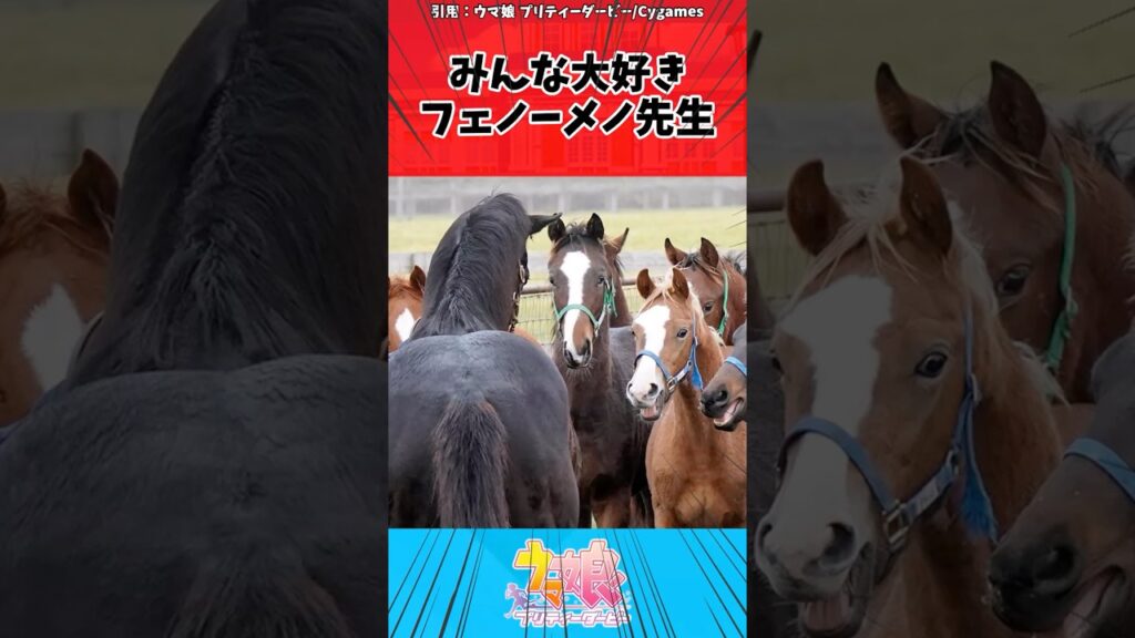 みんな大好きフェノーメノ先生に対するトレーナーの反応【ウマ娘　まとめ】#shorts  #ウマ娘プリティーダービー #反応集 #反応集