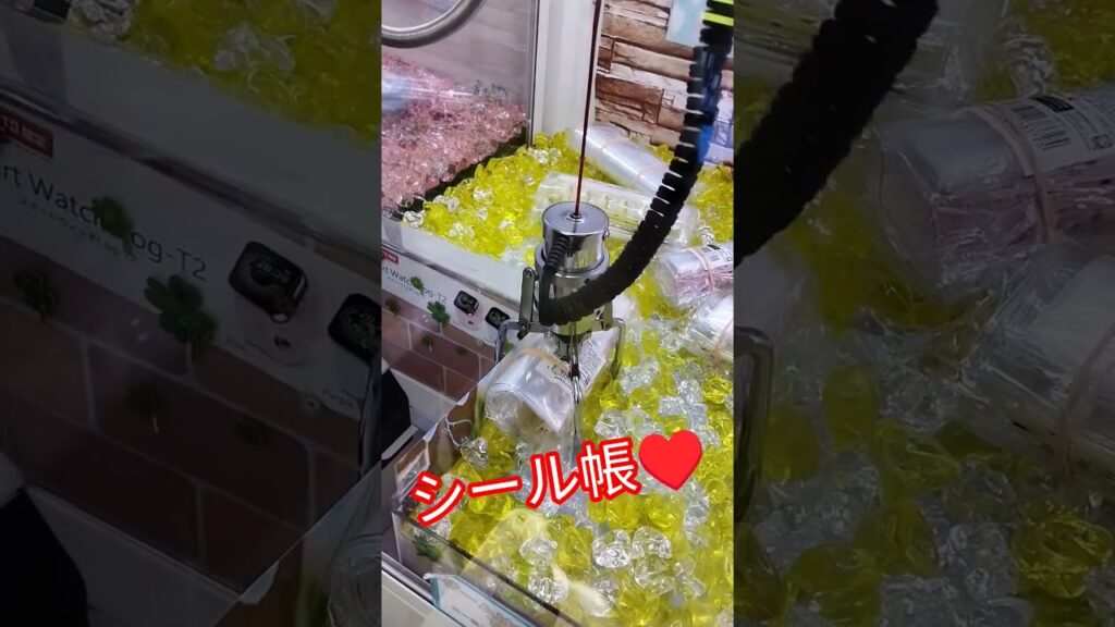 まさかの🎉‼️‼️‼️ #クレーンゲーム #クレーンゲーム攻略 #ゲームセンター #クレーンゲーム景品 #ufoキャッチャー #ミニクレーンゲーム #シール帳