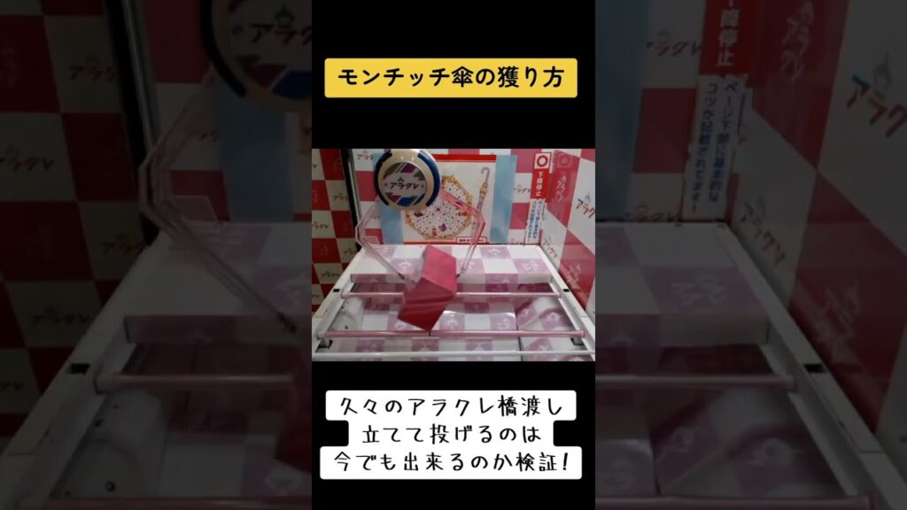 #クレーンゲーム #攻略 #モンチッチ #傘 #ゲーセン  TikTok 1