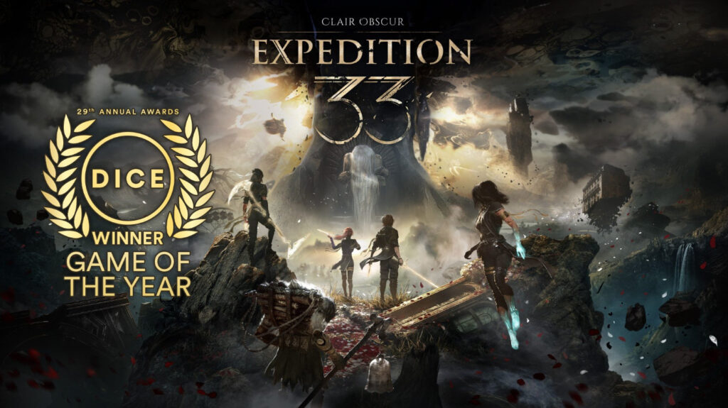 「Clair Obscur: Expedition 33」，第29回D.I.C.E. Awardsでゲーム・オブ・ザ・イヤーを含む5冠を受賞