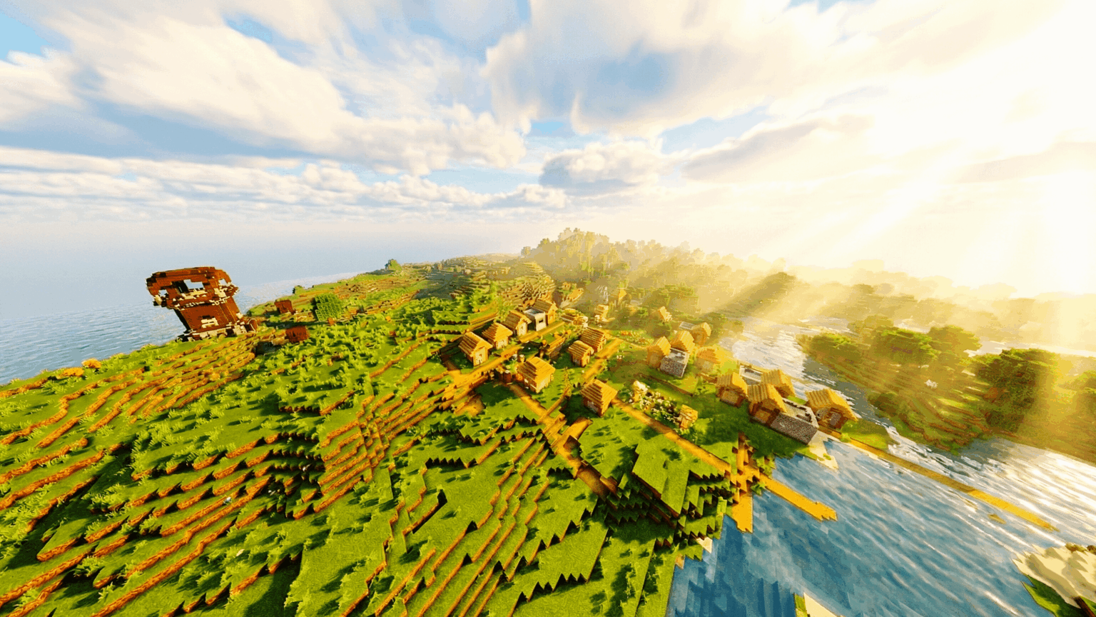 100 以上のダイヤモンド + 3 つのトレイルチャンバー + 3 つの古代都市を備えた 5 つの鍛冶屋の村を見つけました! (Bedrock 1.21.131)