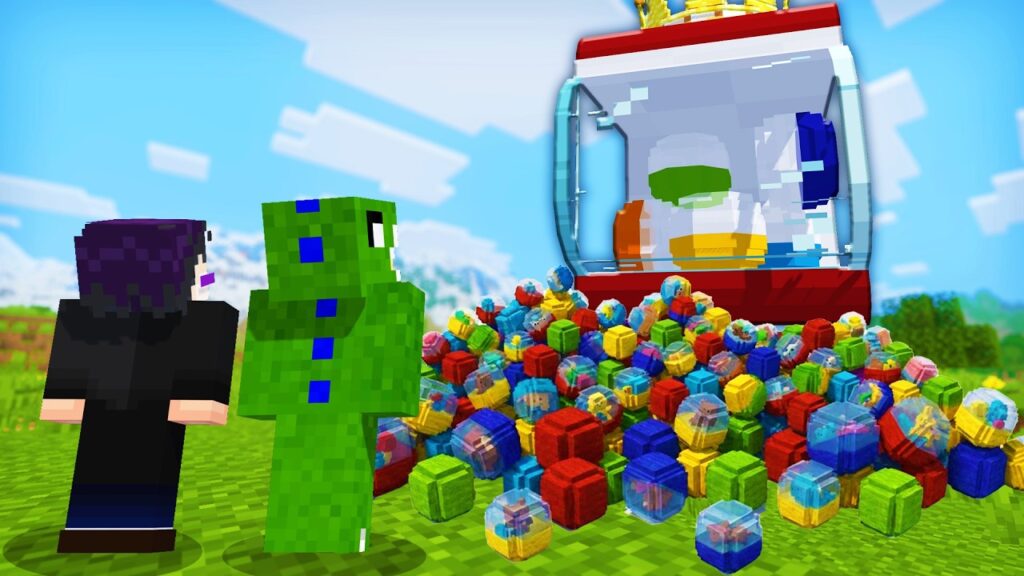 世界を変えるガチャガチャ！？【マインクラフト】