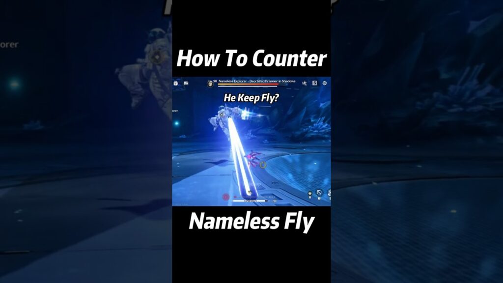 How to Counter Nameless Explorer fly.  #鸣潮 #wutheringwaves #wuwa