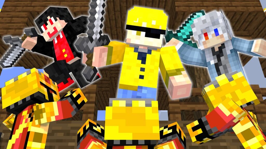 知らない人に５連勝するまで終われないPVP【マインクラフト】