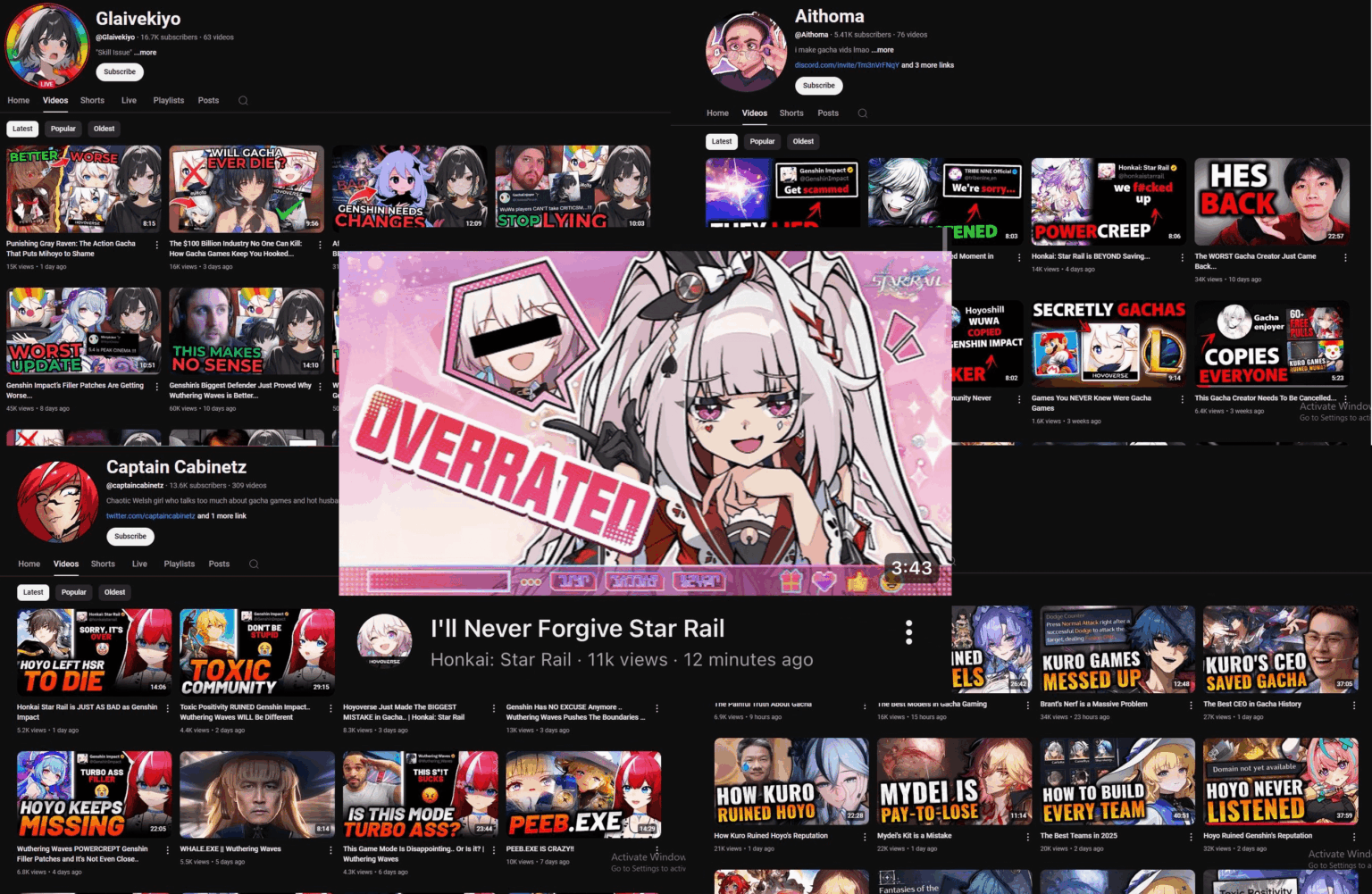 サムネイルは巨大なテキストに至るまで正確すぎる