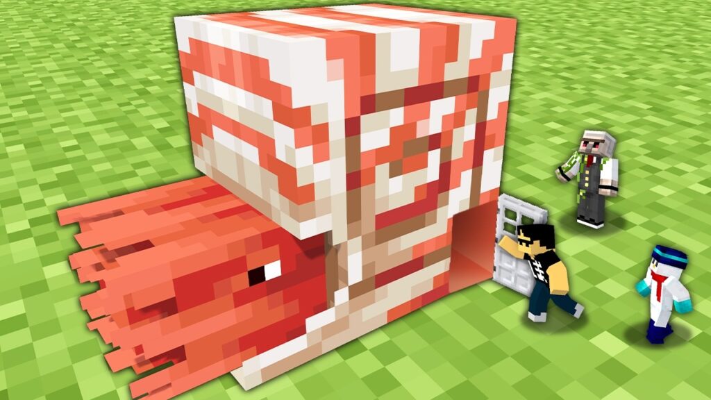 新MOB【オウムガイ】の頭の中に入ってみた！【マイクラ】