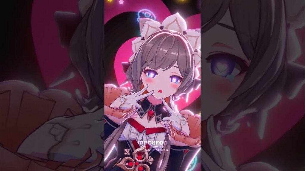 ⚙サンドローネ　コロンビーナ❤️‍🩹／Chiwawa【原神/MMD/Genshin impact】#原神 #genshinimpact #sandrone #columbina #shorts