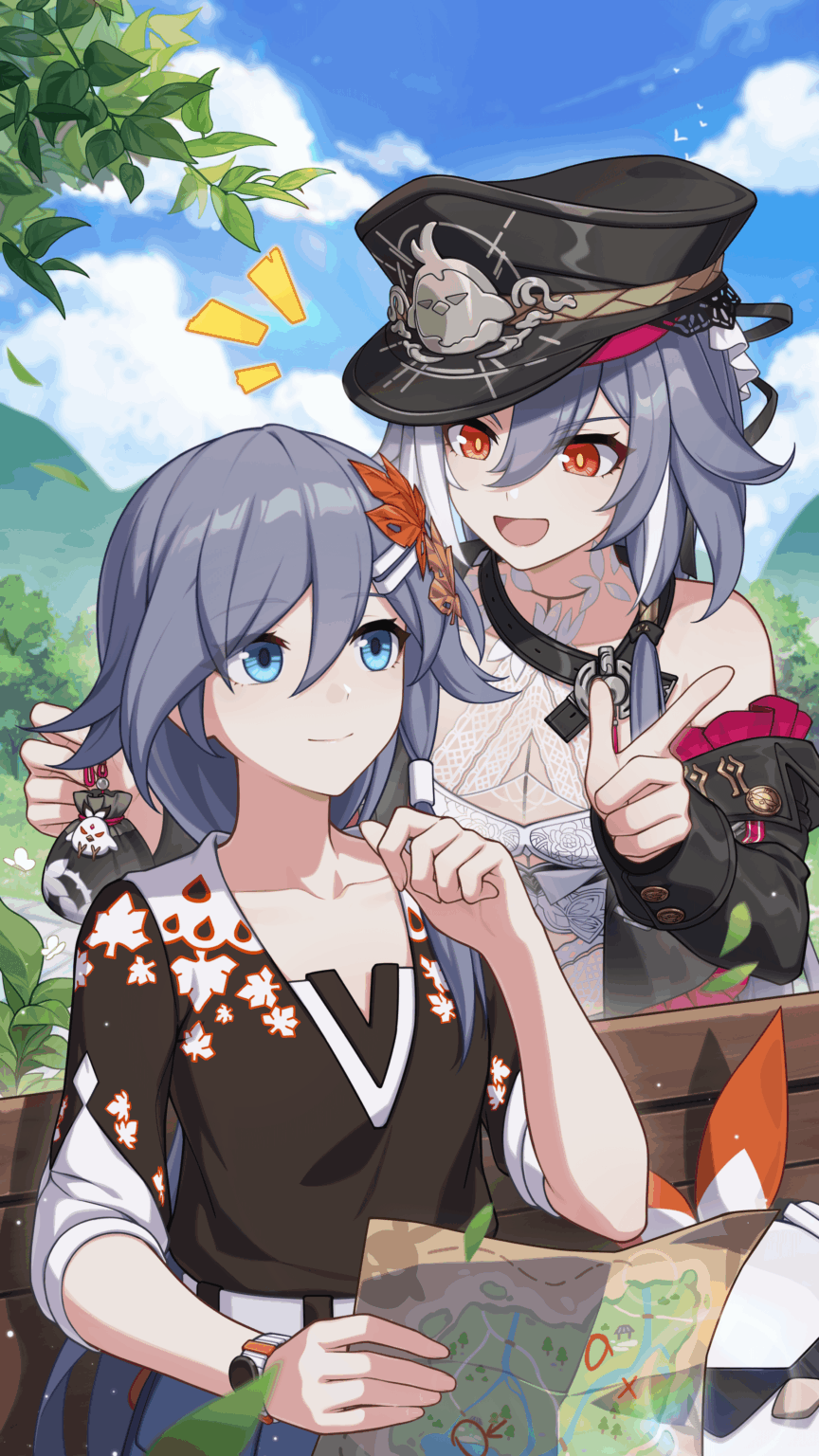 Fu Hua と Senti の新しい誕生日アート