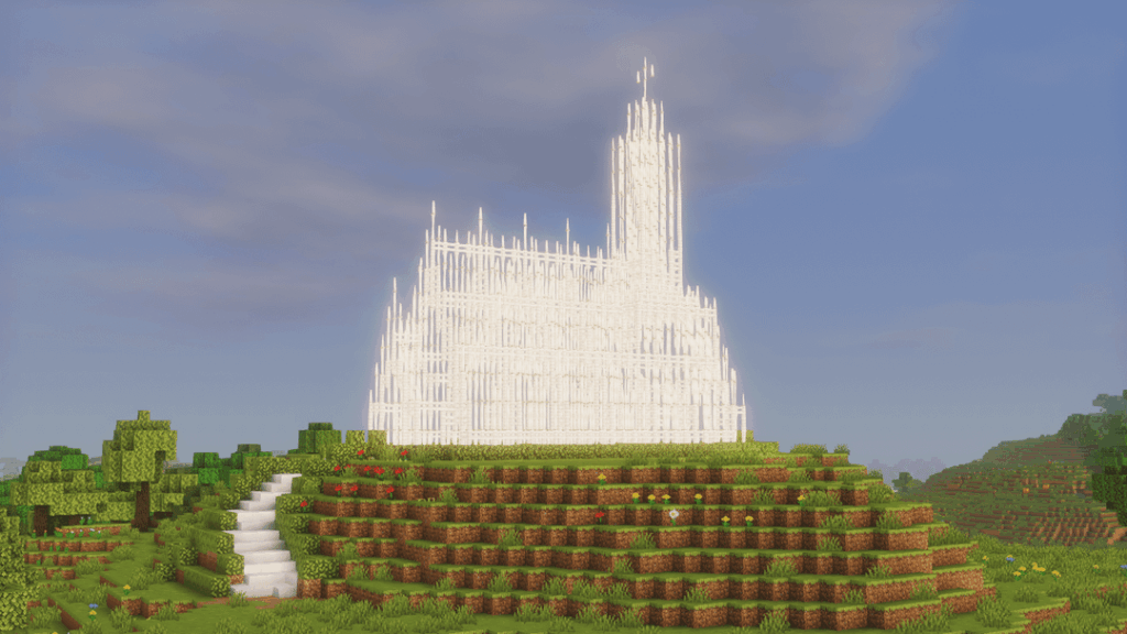 「エンドロッド教会」 IRL Shadowless Church からインスピレーションを受けました。