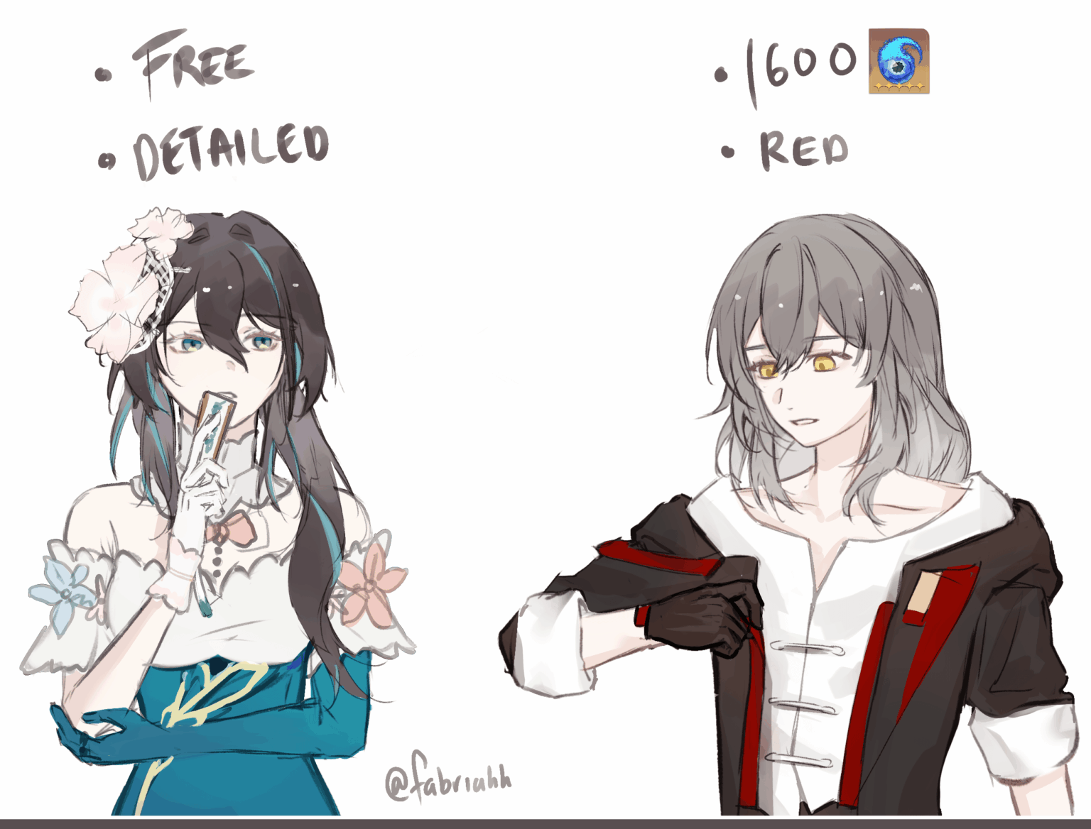 新しいスキン (@fabriahh) に基づいています