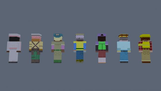 サバイバル生活を彩る職業スキンパック 『ワーキング・ライフ！』がMinecraftマーケットプレイスに登場