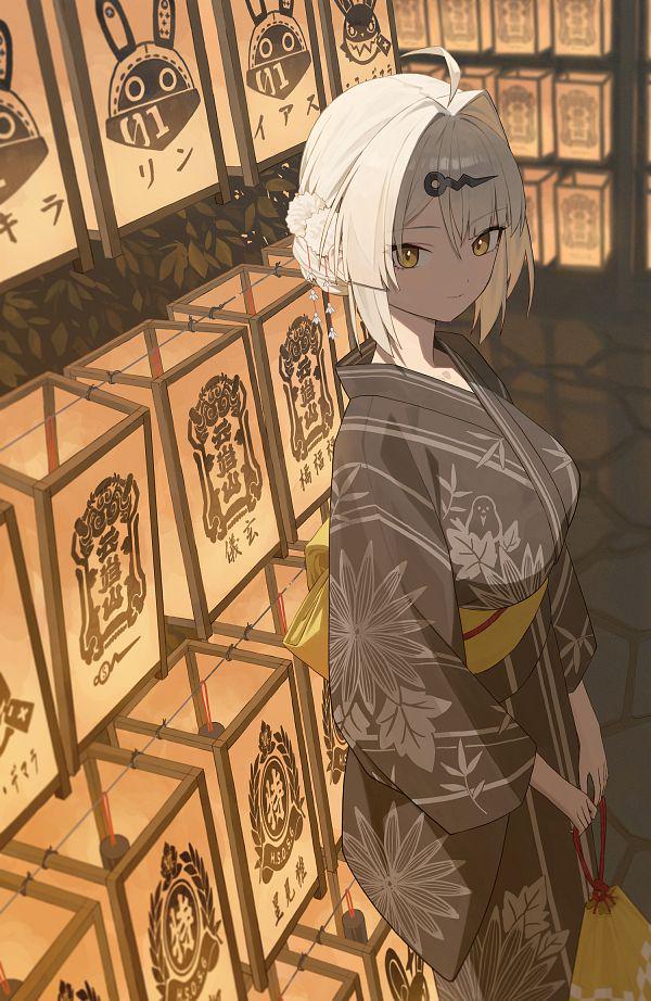 着物姿のイーシュアン by Pixiv ID 87037827 #4511008