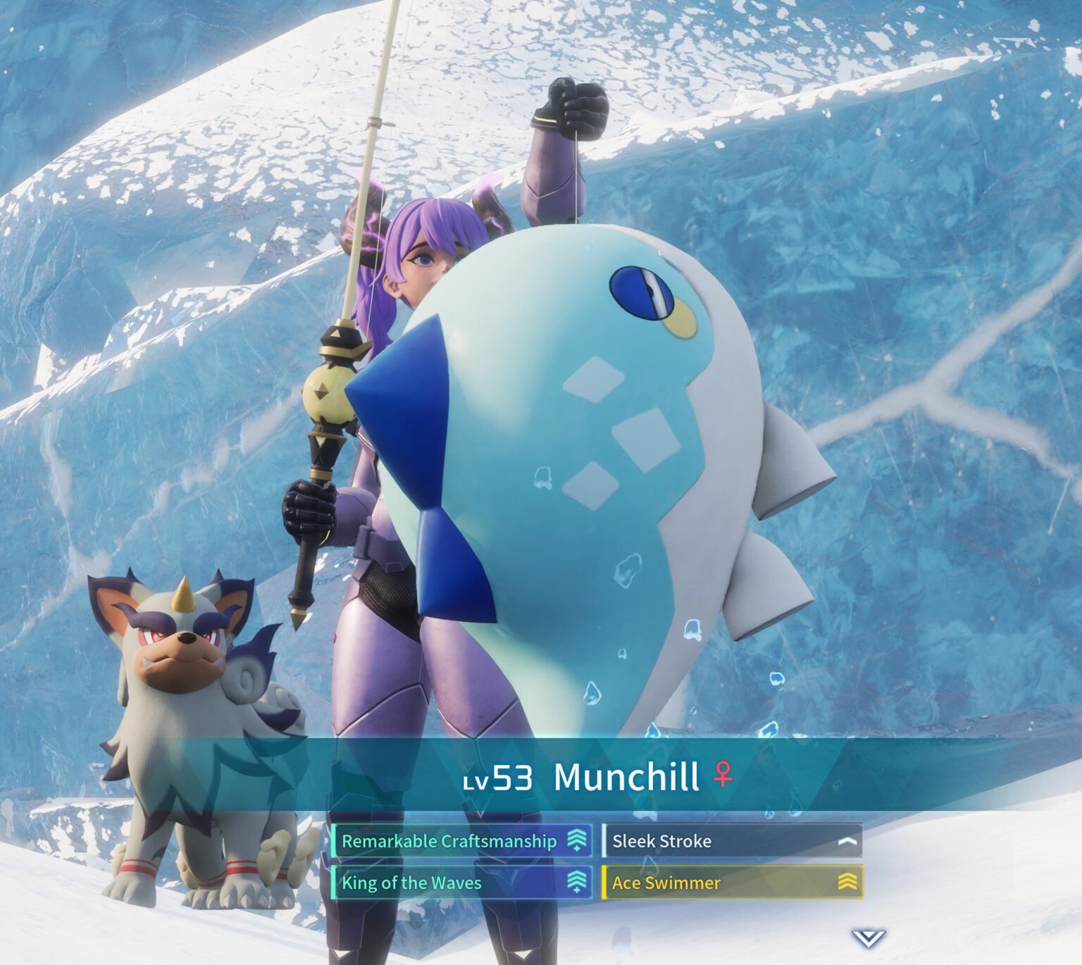 八雲が釣りを手伝う