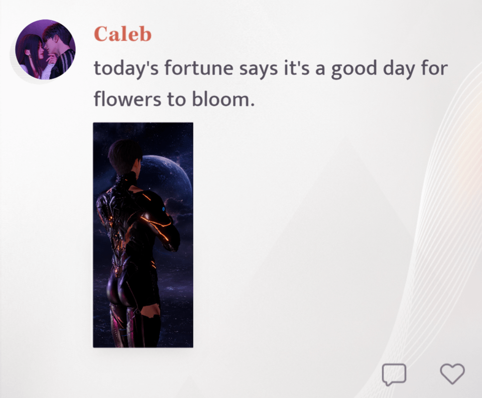 ケイレブ、ごめんなさい、でもケーキが目の前にあると花に集中できません…